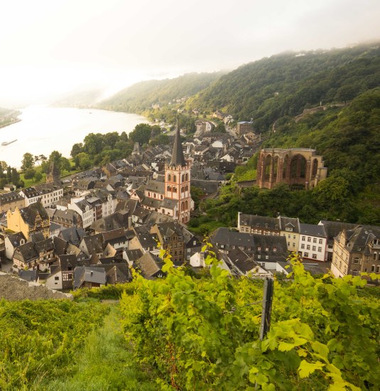 Hoch über Bacharach | © P!EL Hoch über Bacharach | © P!EL