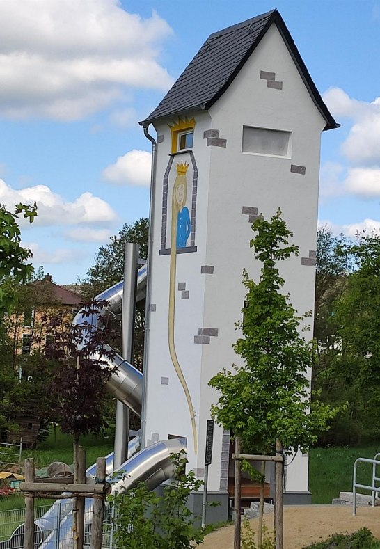 Rapunzelturm mit Rutsche | &copy; TI Hunsr&uuml;ck-Mittelrhein