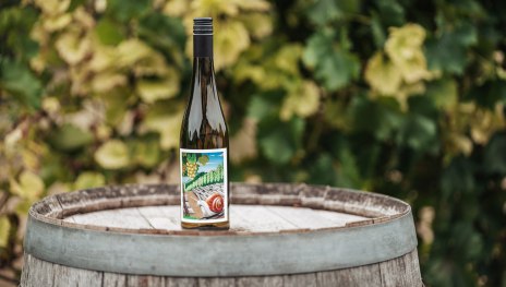 Welterbe-Wein 2025 Flasche quer | &copy; Felix Vollmer