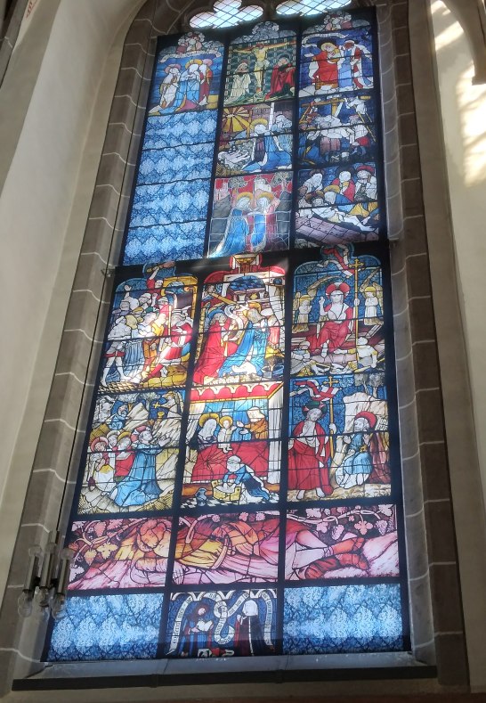Fenster Karmeliterkirche Boppard | © Heinz Kähne Fenster Karmeliterkirche Boppard | © Heinz Kähne