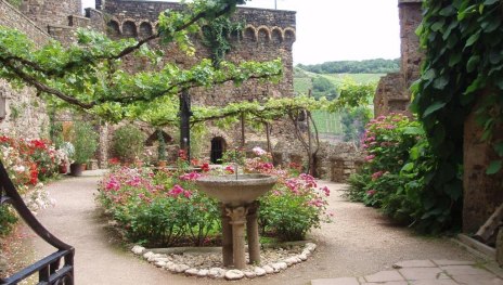 Burgundergarten | &copy; Hecher, Burg Rheinstein