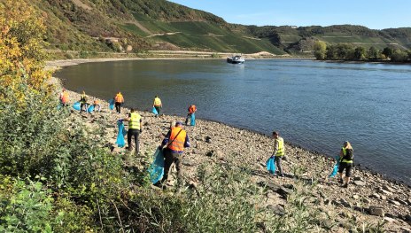 RhineCleanUp in Boppard | &copy; J&uuml;rgen Johann