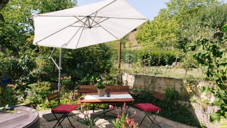 Garten | &copy; Ferienwohnung Am Breyer Talbach