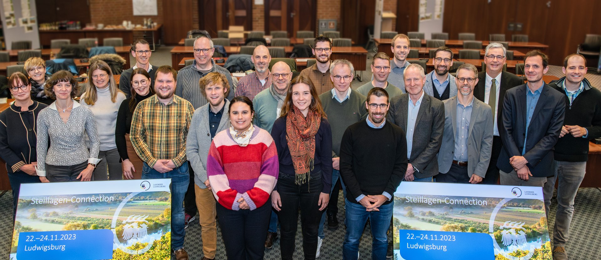 Gruppenbild_Steillagen-Netzwerk | &copy; Landkreis Ludwigsburg